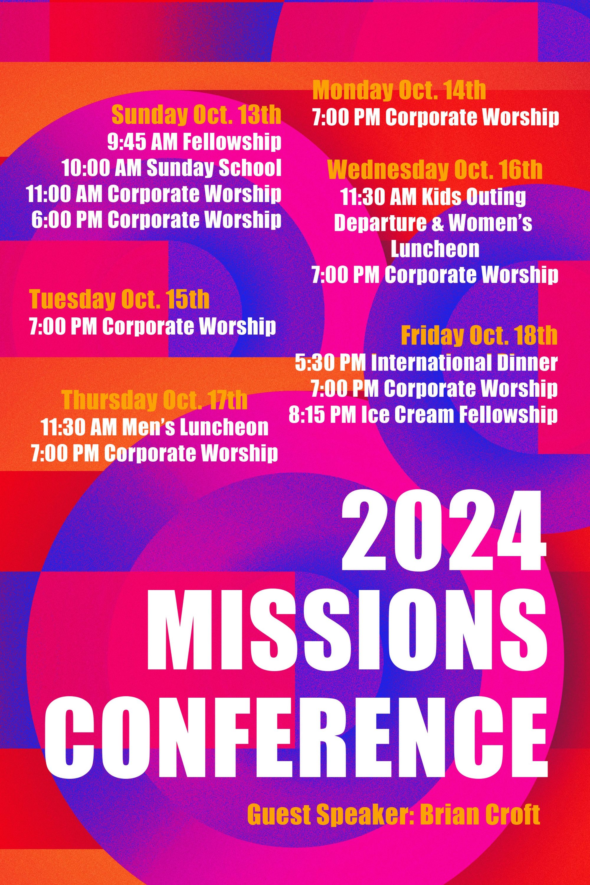 2024 Global Missions Conference